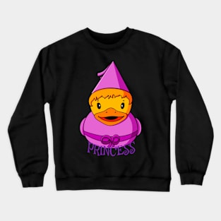 Princess Rubber Duck Crewneck Sweatshirt